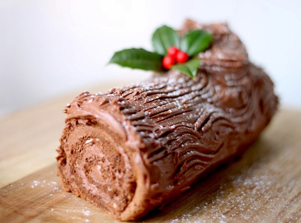 Рождественское полено Буш де Ноэль (Buche de noel)