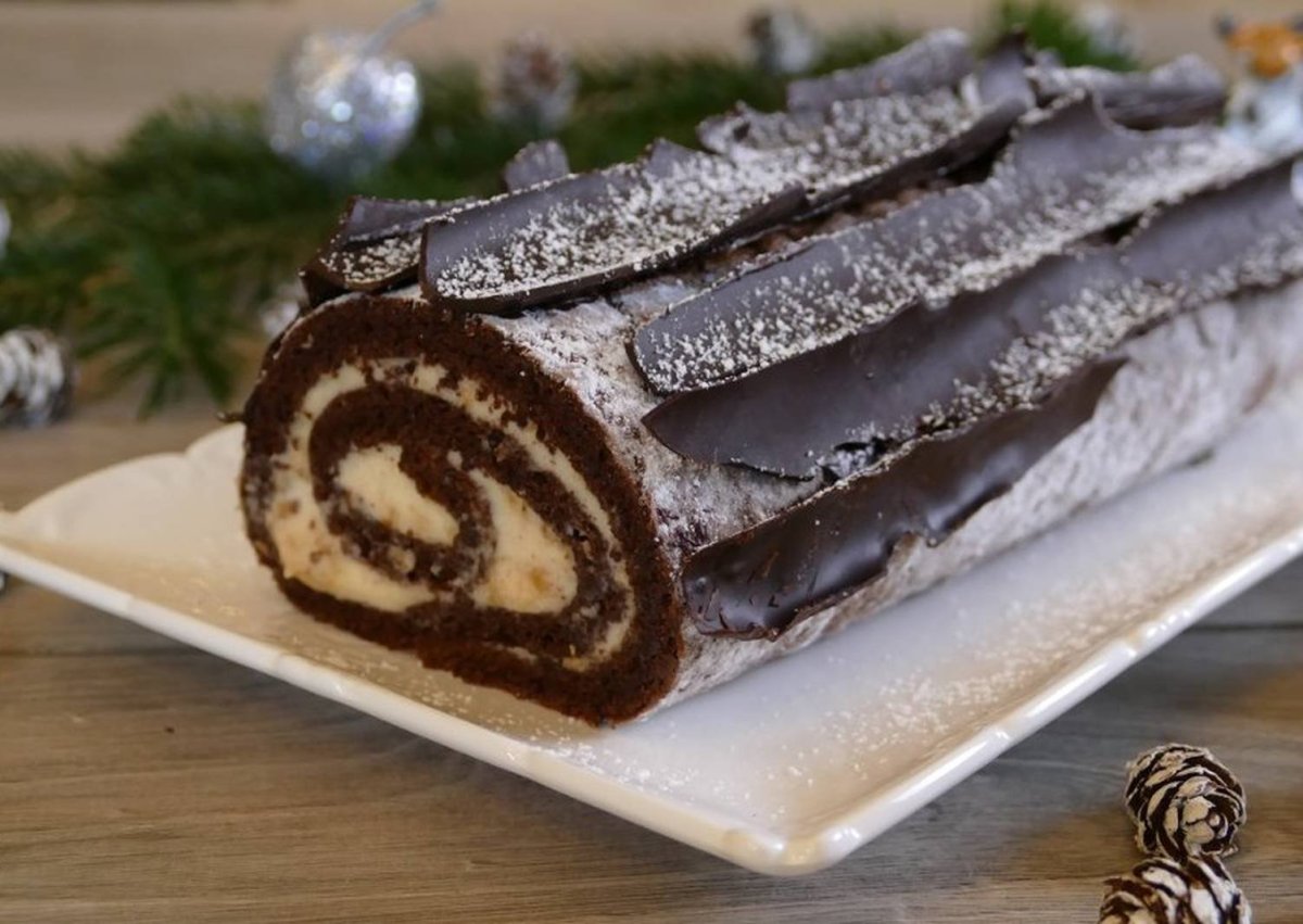 Buche au Raisin sec