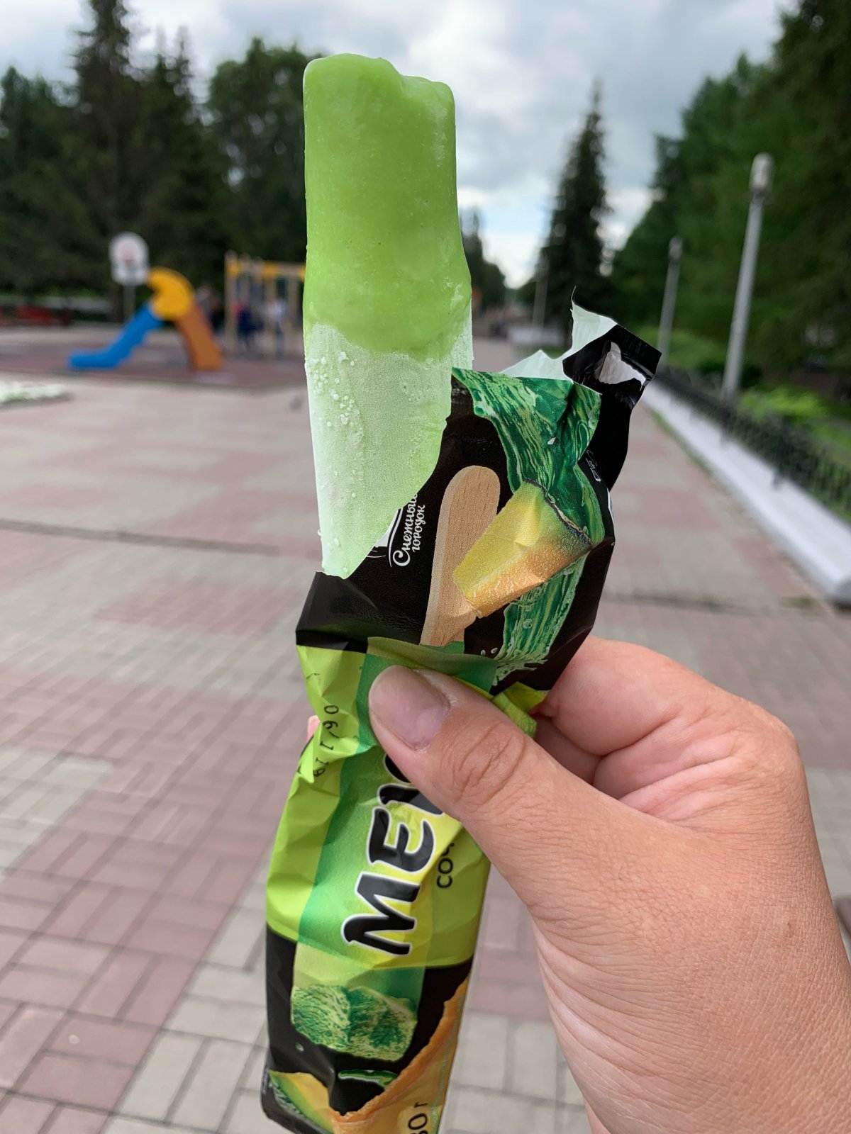 Мороженое Melon дыня