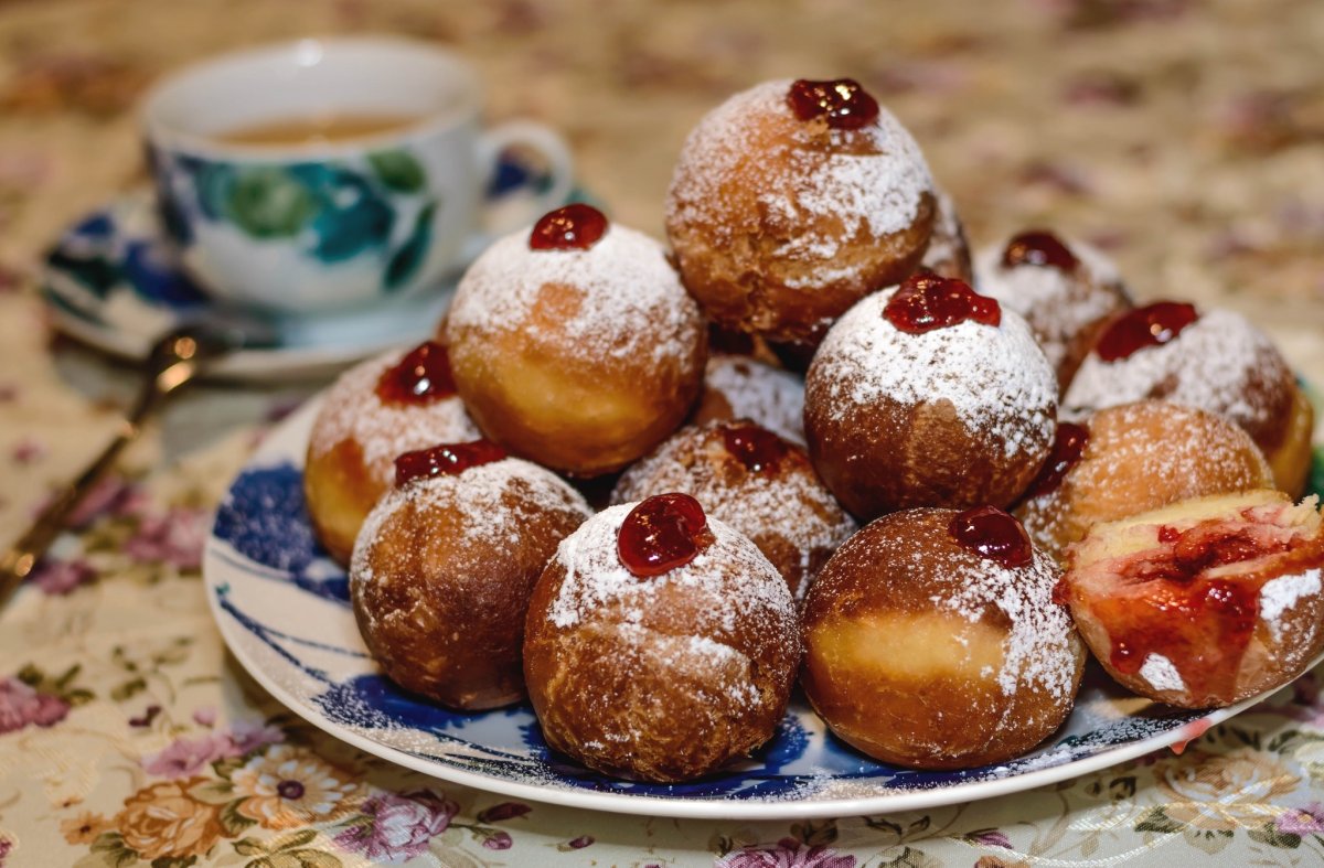 Пончики с начинкой