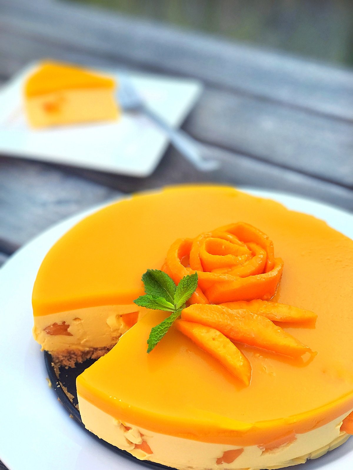 Торт Кокос манго маракуйя