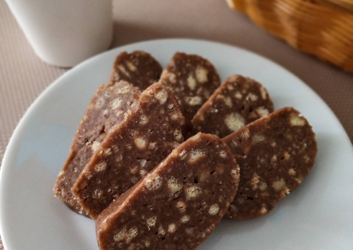 Шоколадная колбаса