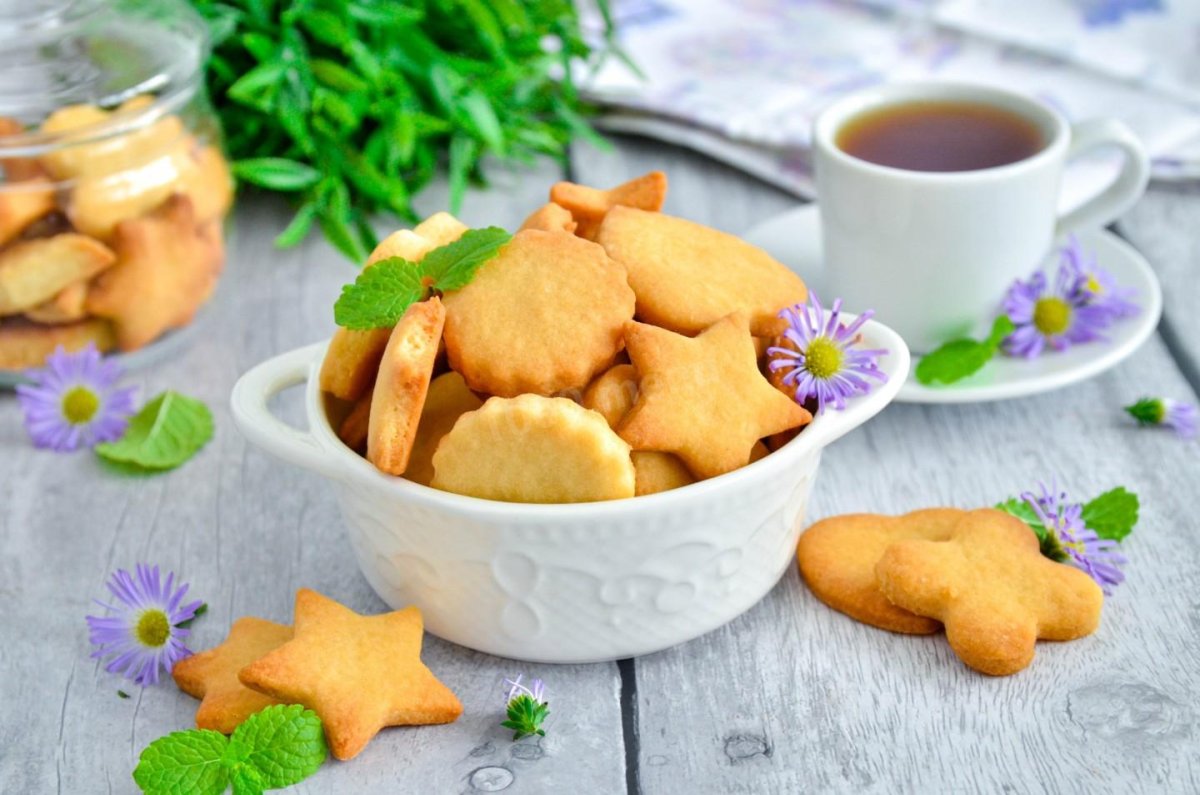 Печенье из рассола огуречного