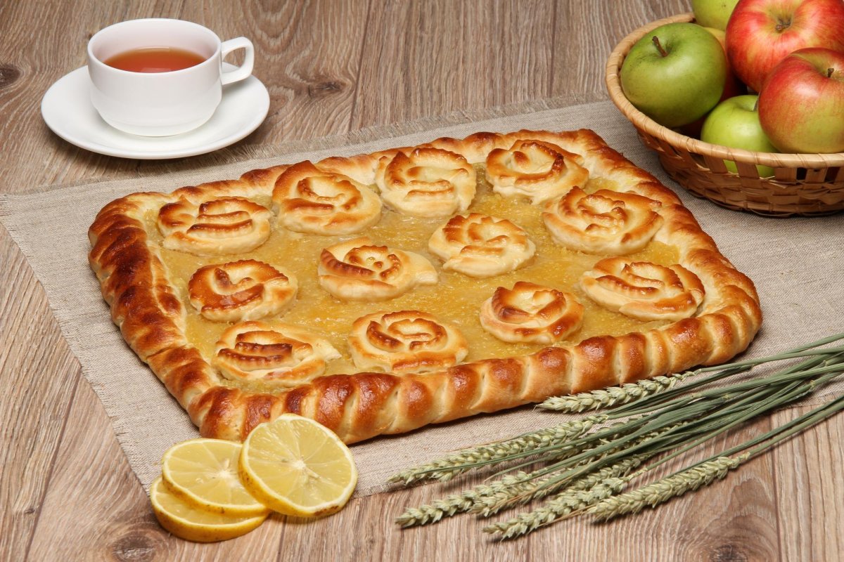 Кулебяка с капустой