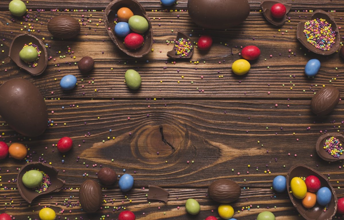 Воздушные шарики в шоколаде