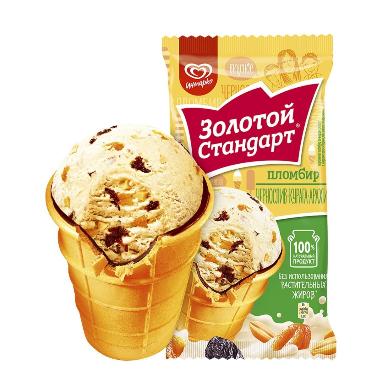 Миндальное мороженое