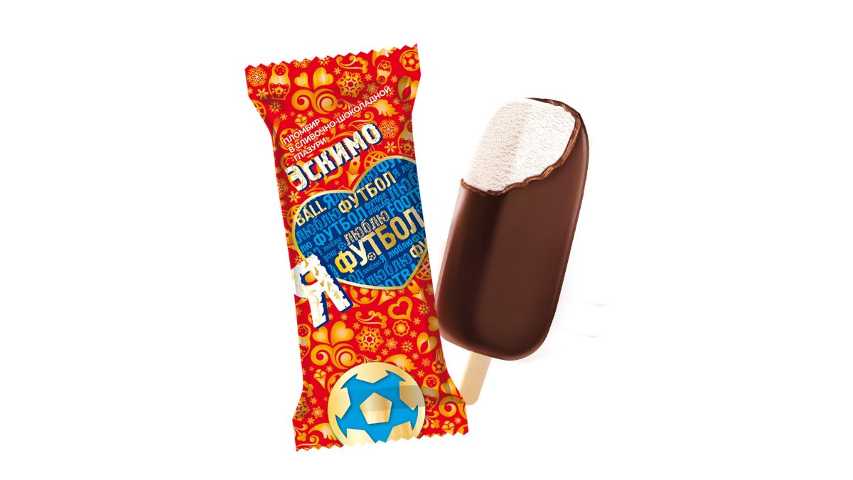 Мороженое бодрая корова эскимо