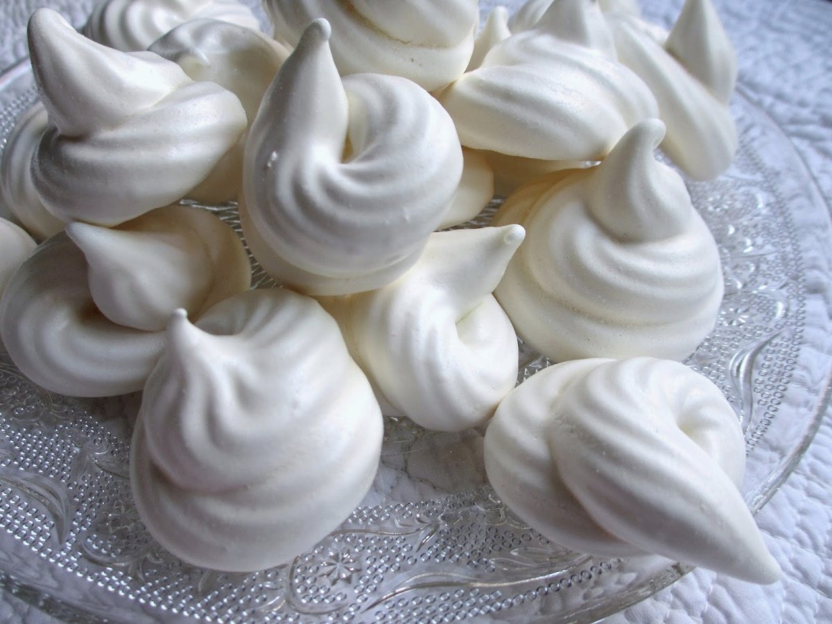 Меренги белые