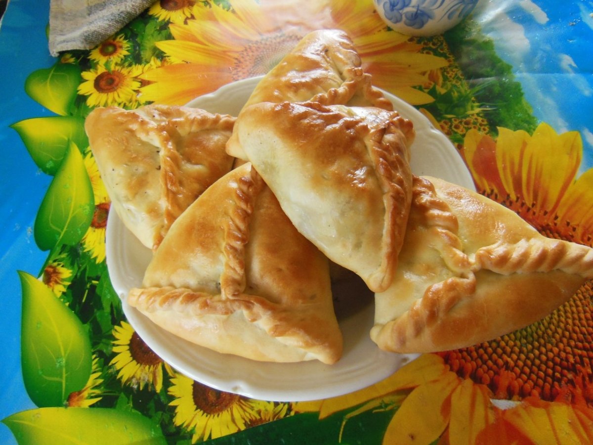 Национальная Татарская кухня эчпочмак