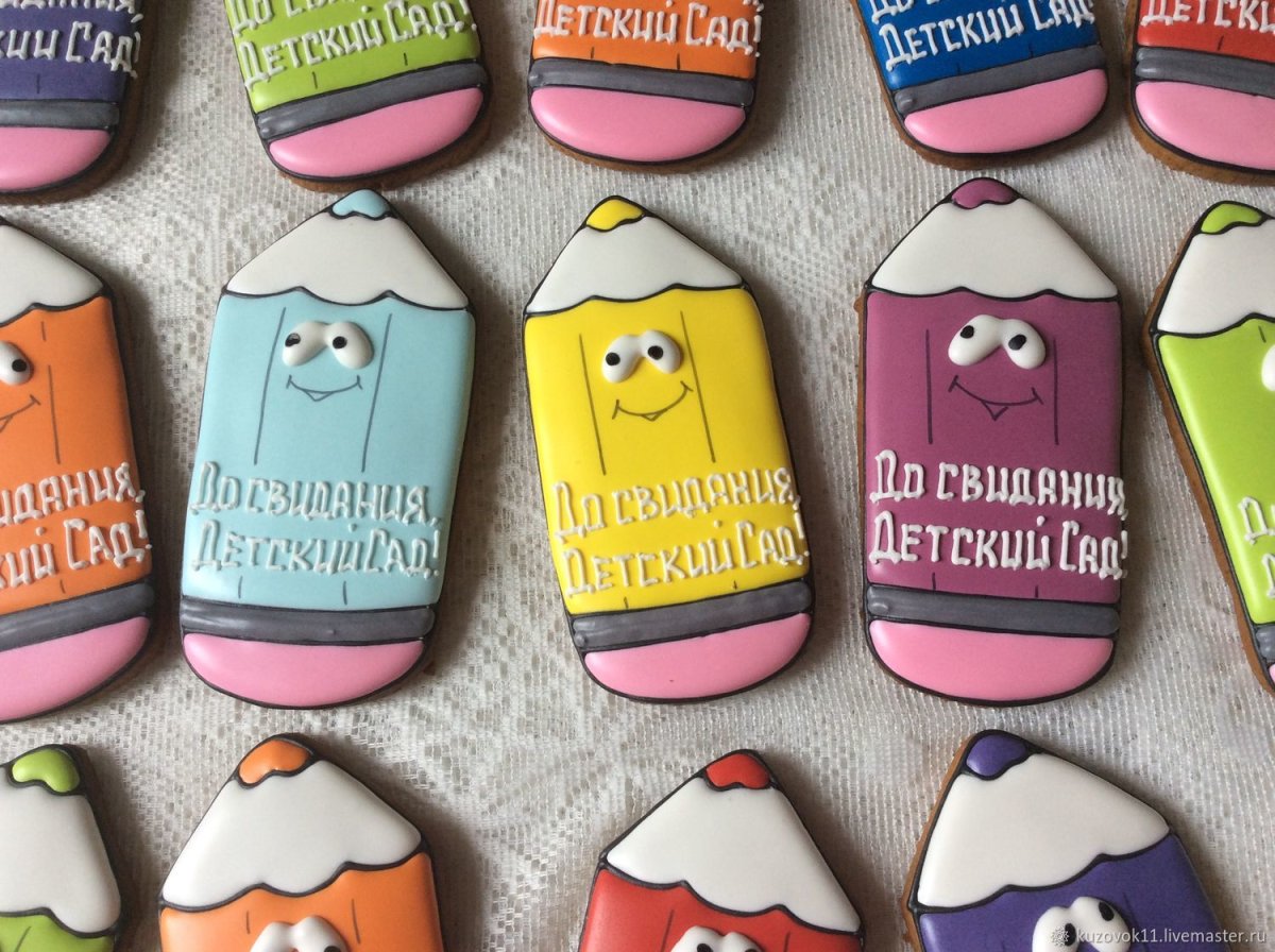 Карандаш шаблон для пряника