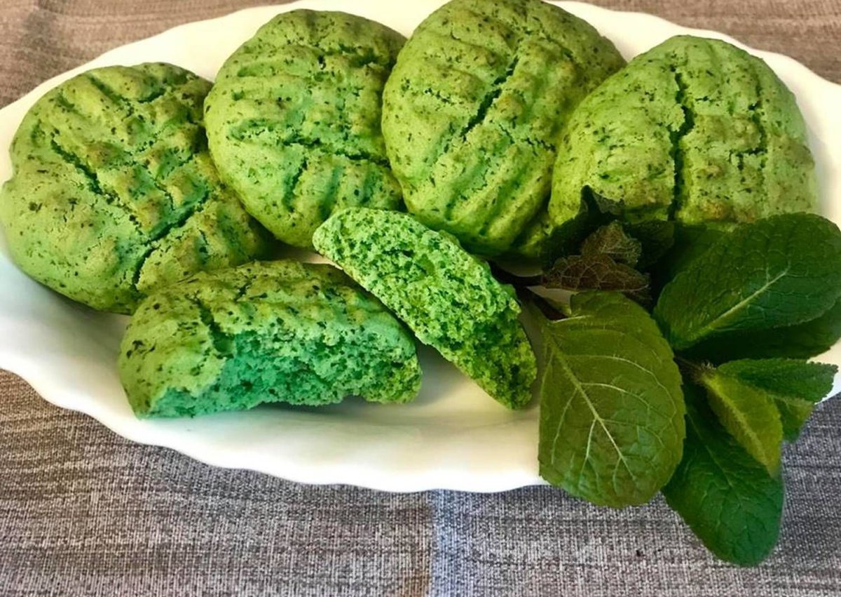 Шоколадно мятное печенье