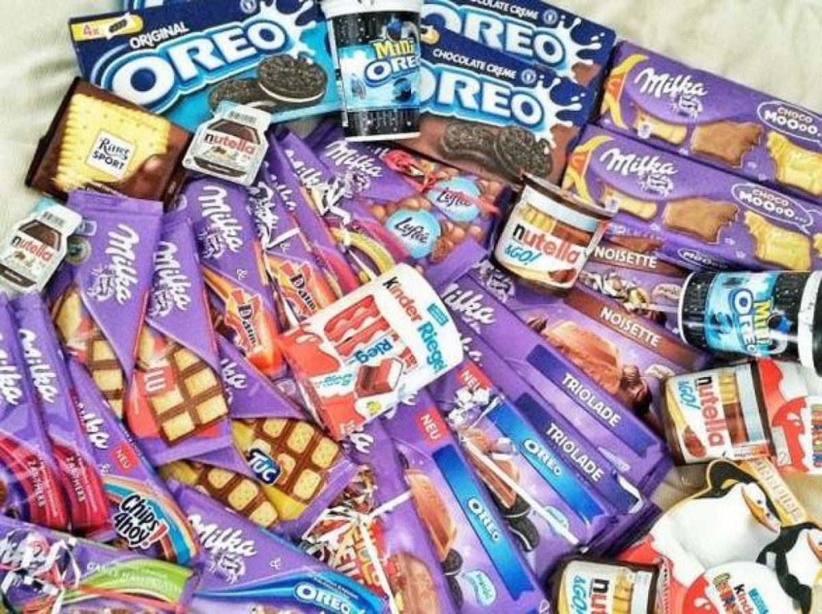 Kinder европейские сладости