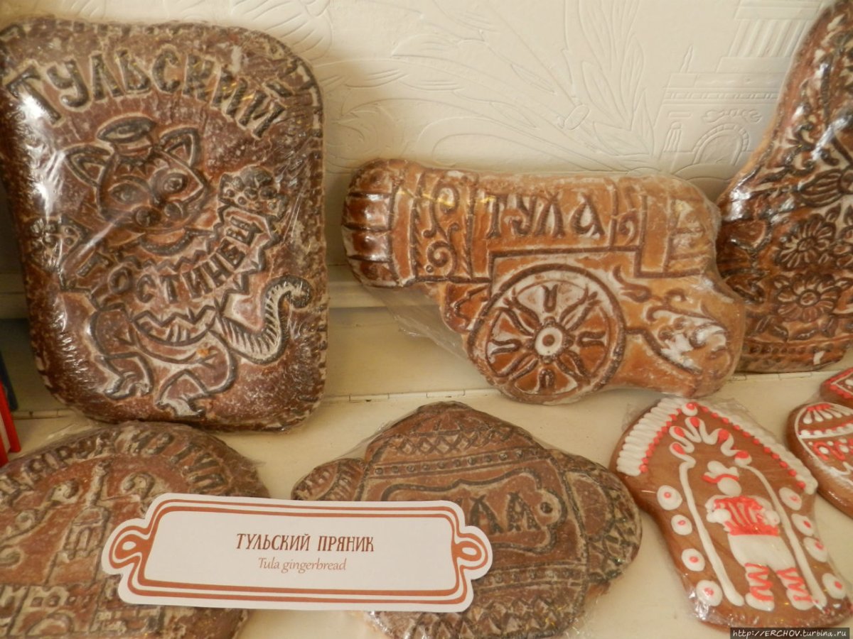 Тульский пряник на прозрачном фоне