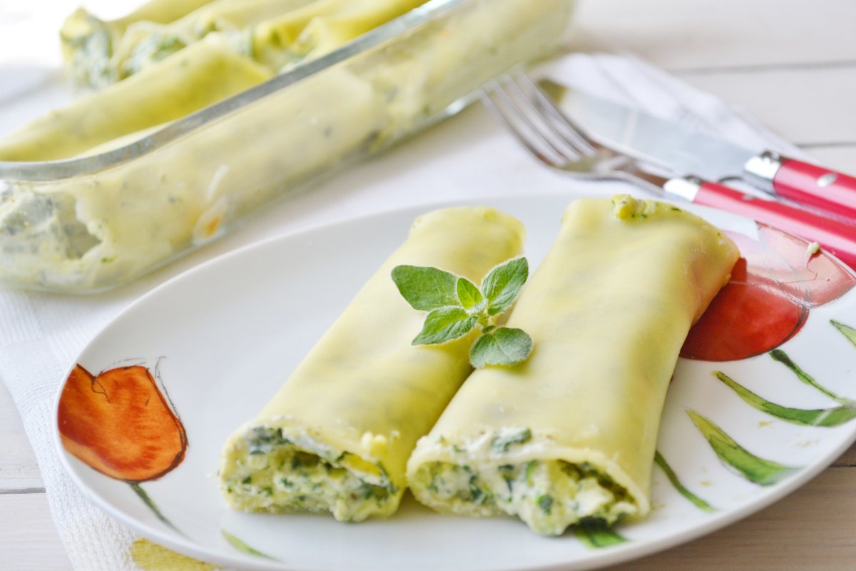 Каннеллони десерт итальянский