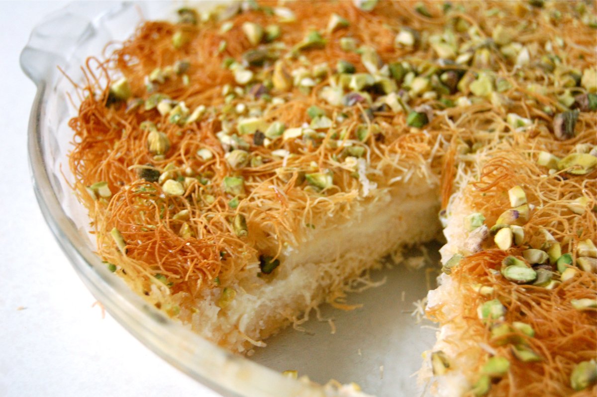 Катаифи с фисташками