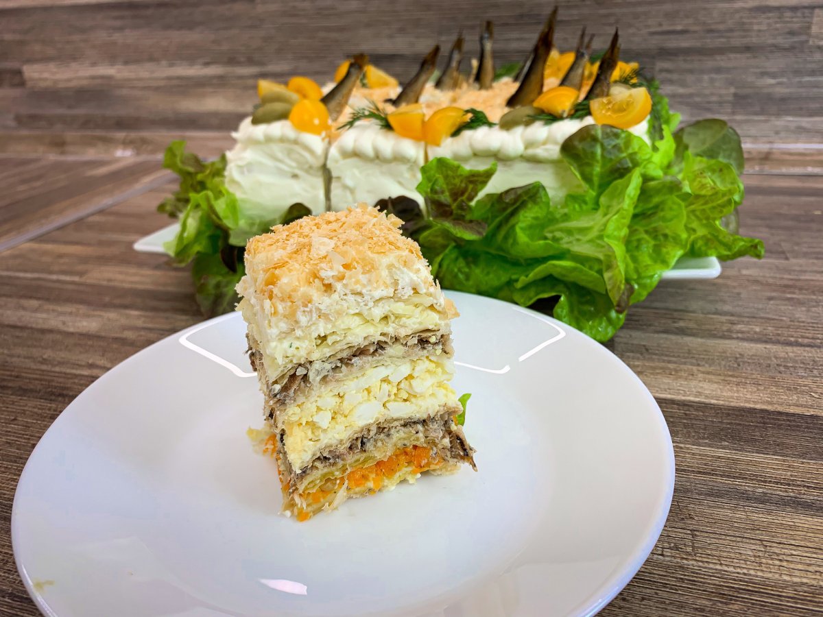 Salat Мимоза