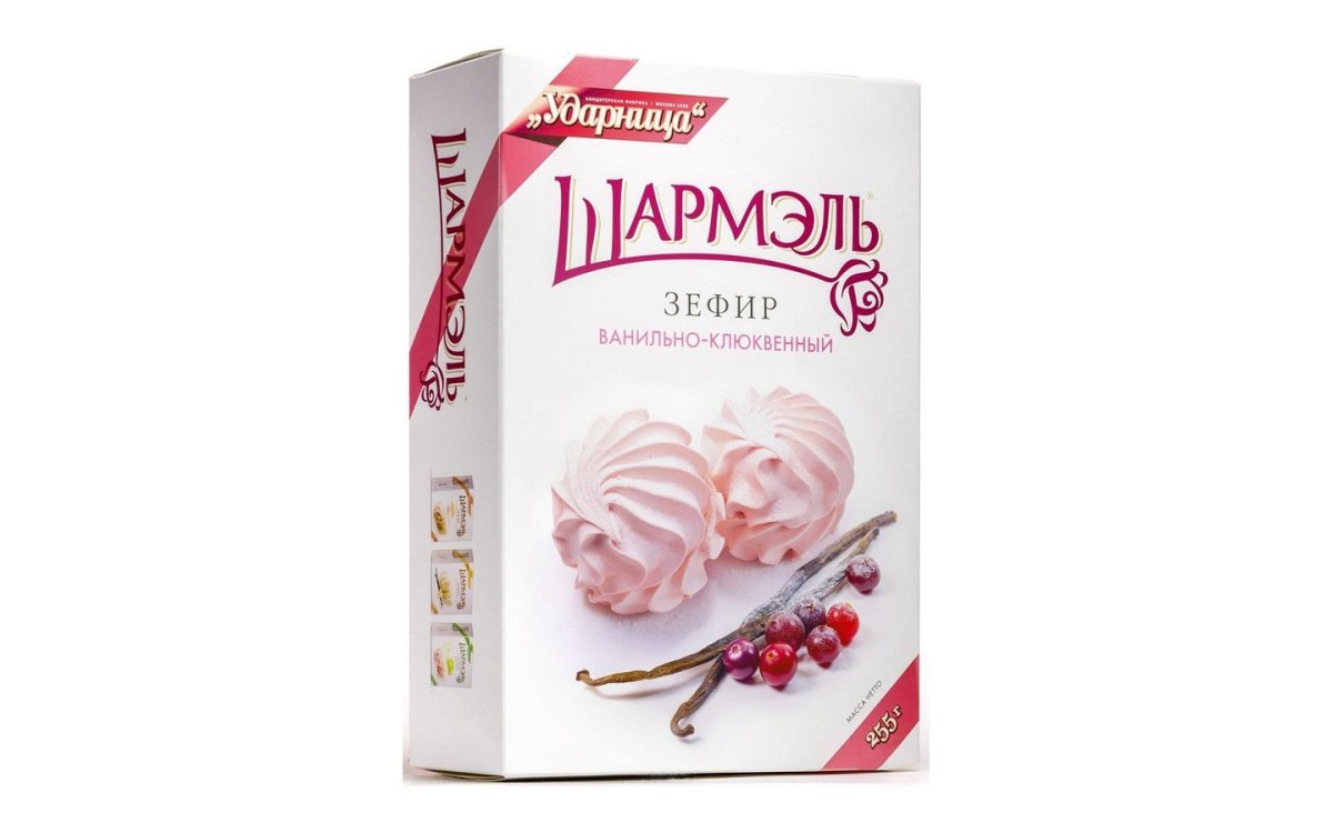 Зефир Шармэль ванильный 255г