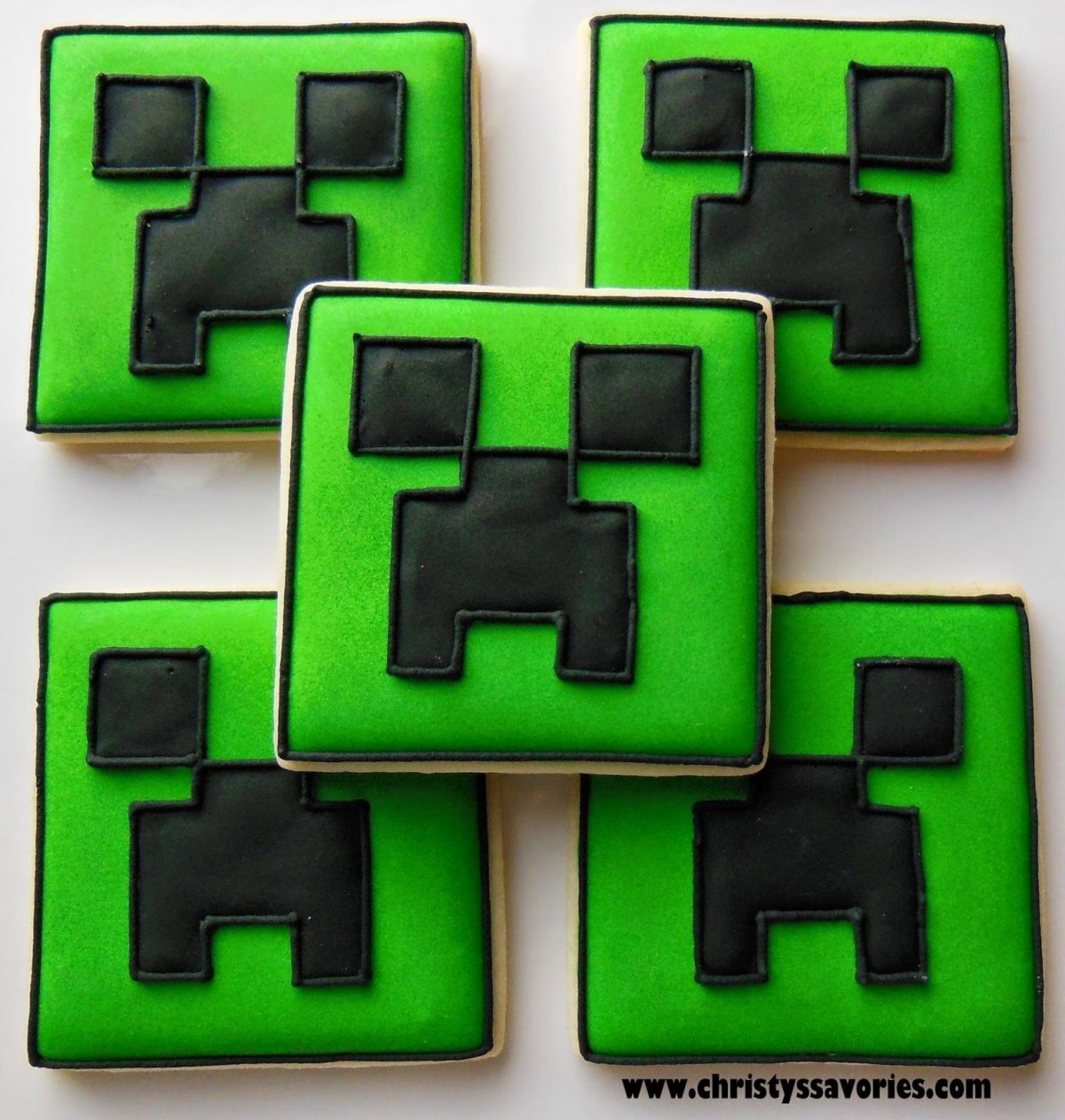 Имбирное печенье Minecraft