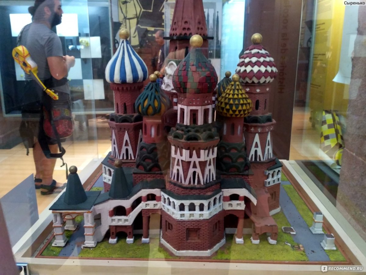 Музей шоколада в Барселоне Испания