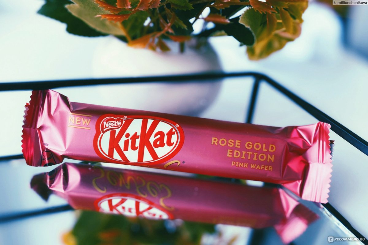 Батончик шоколадный Kitkat senses Rose