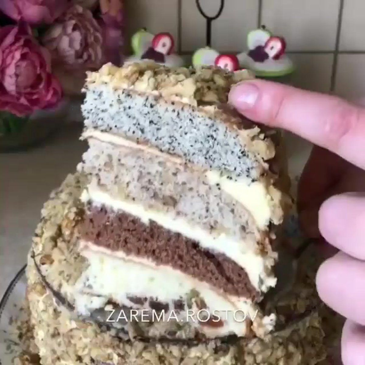 Торт Дамский каприз медовый