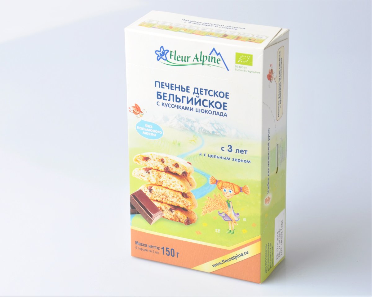 Флёр альпин печенье Безмолочное