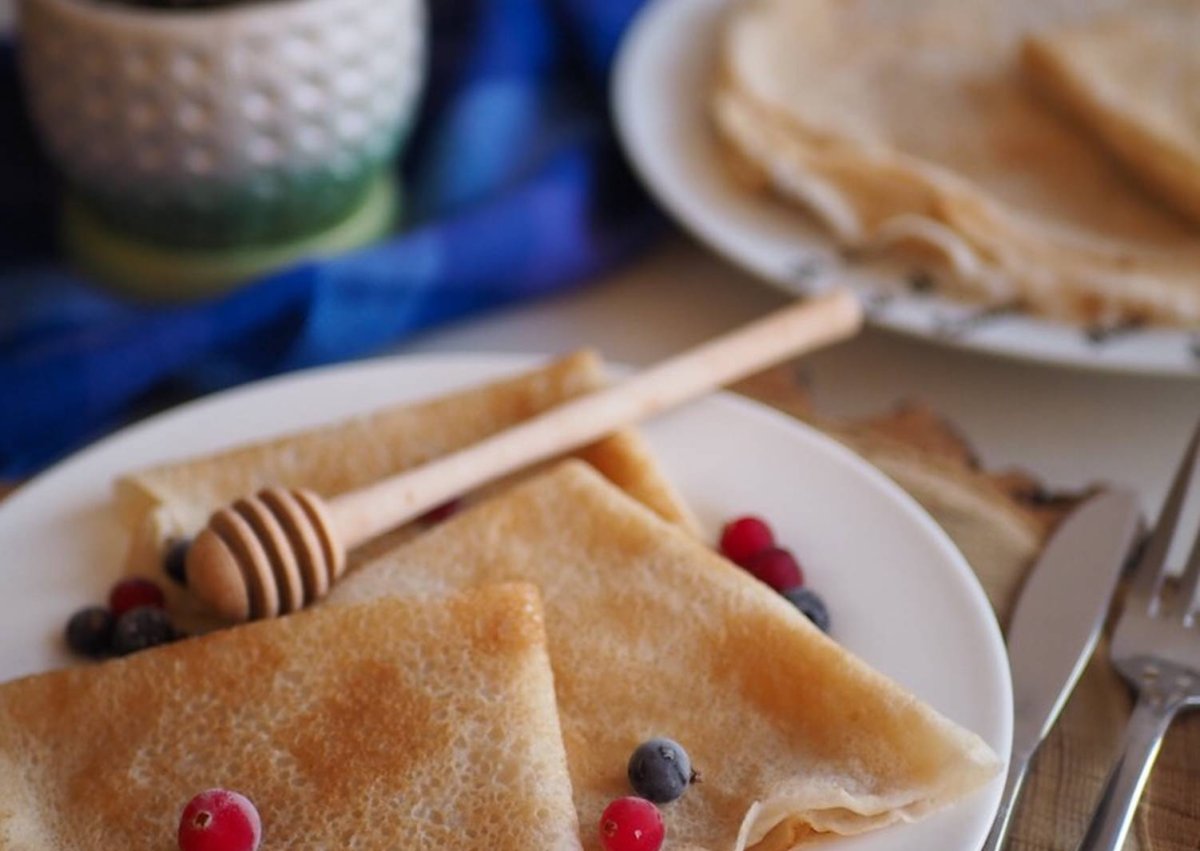 Блины с дырочками