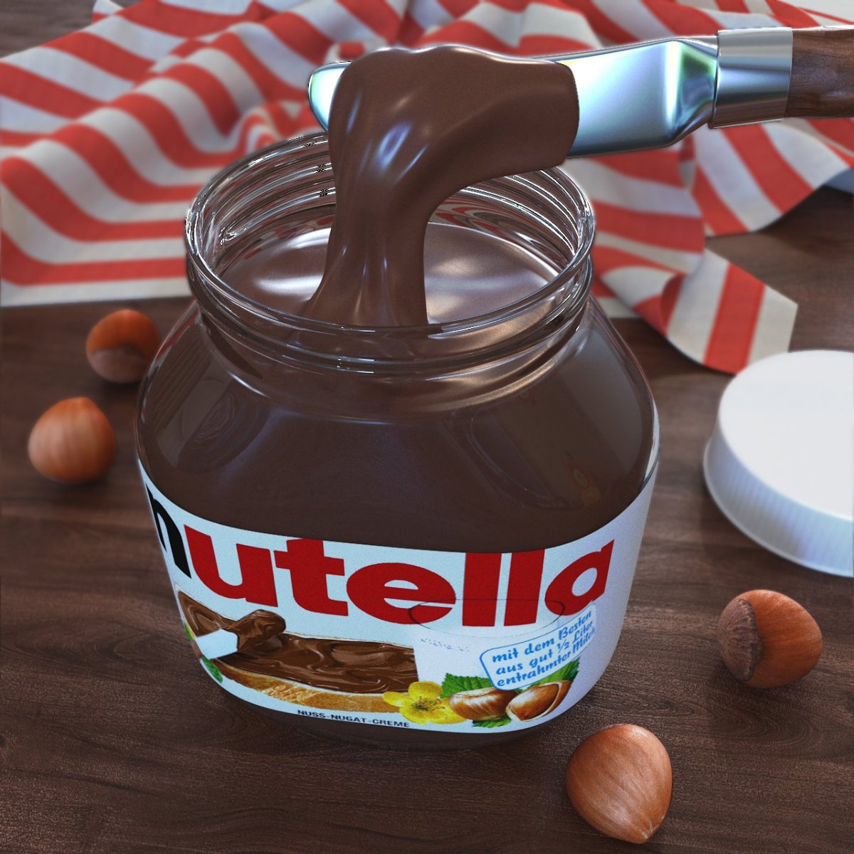 Паста Ореховая Nutella