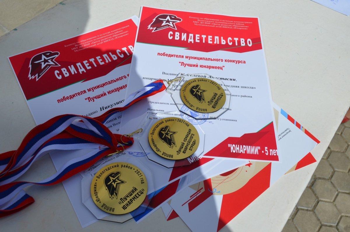 Сертификат Зарница