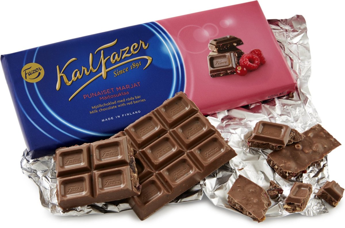 Karl fazer молочный шоколад 200г (fazer confectionery)
