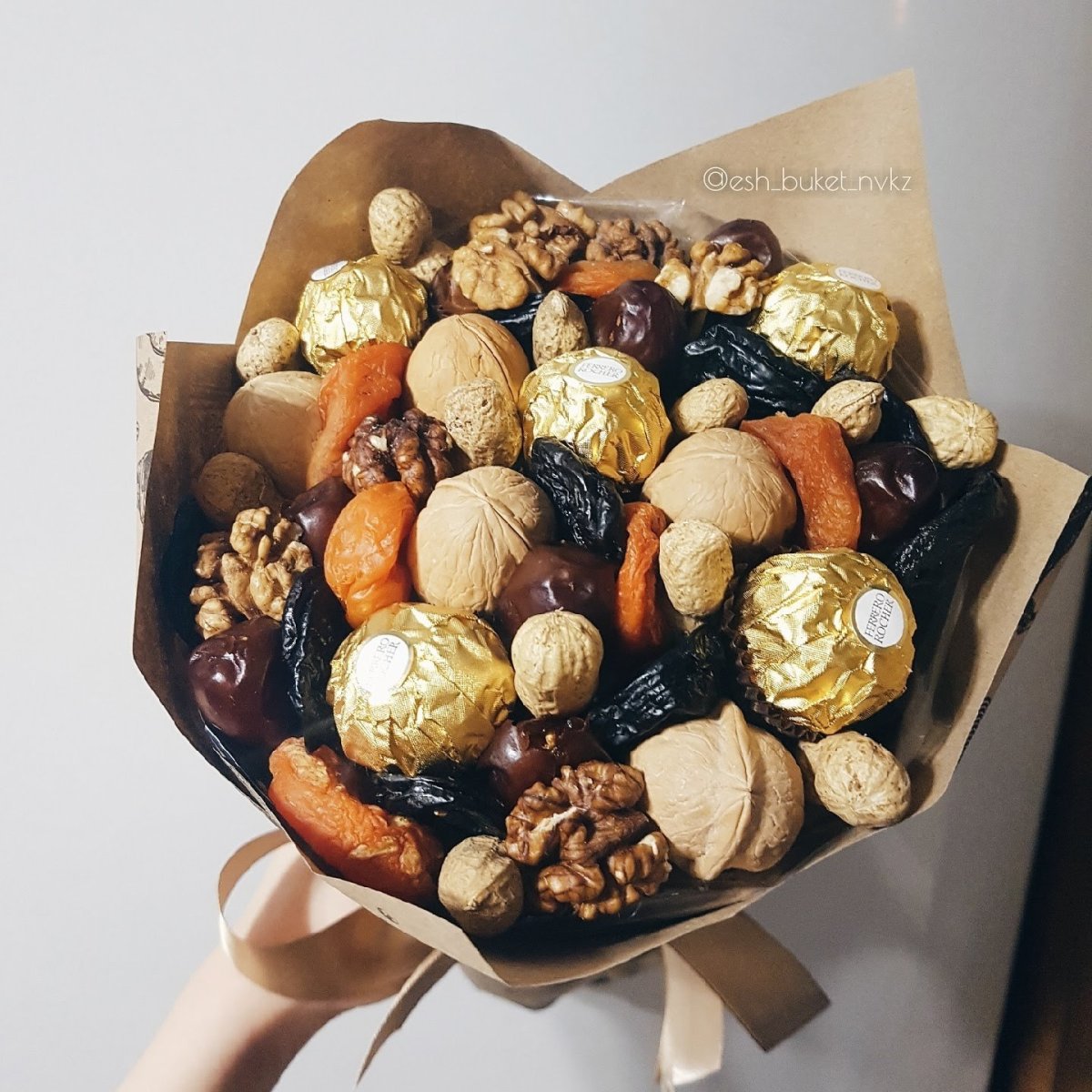 Десерт с арахисовой пастой
