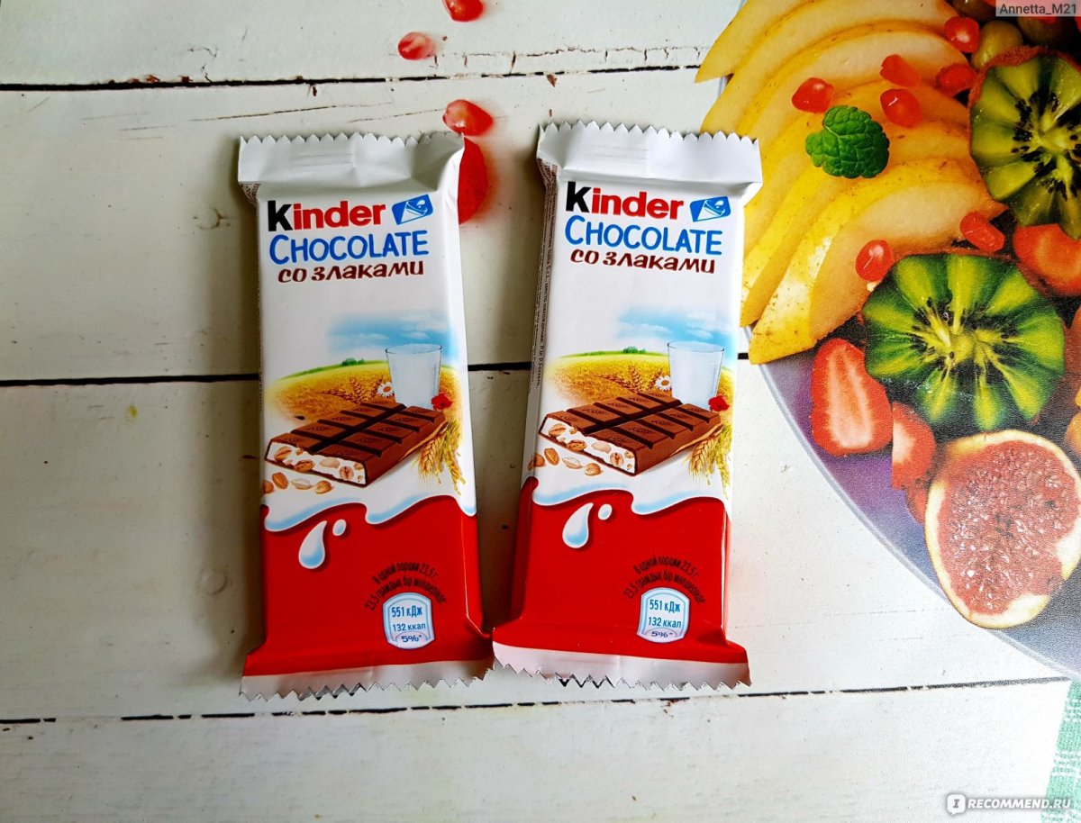 Киндер Пингви со злаками