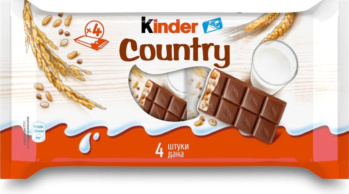 Киндер шоколад с воздушным рисом