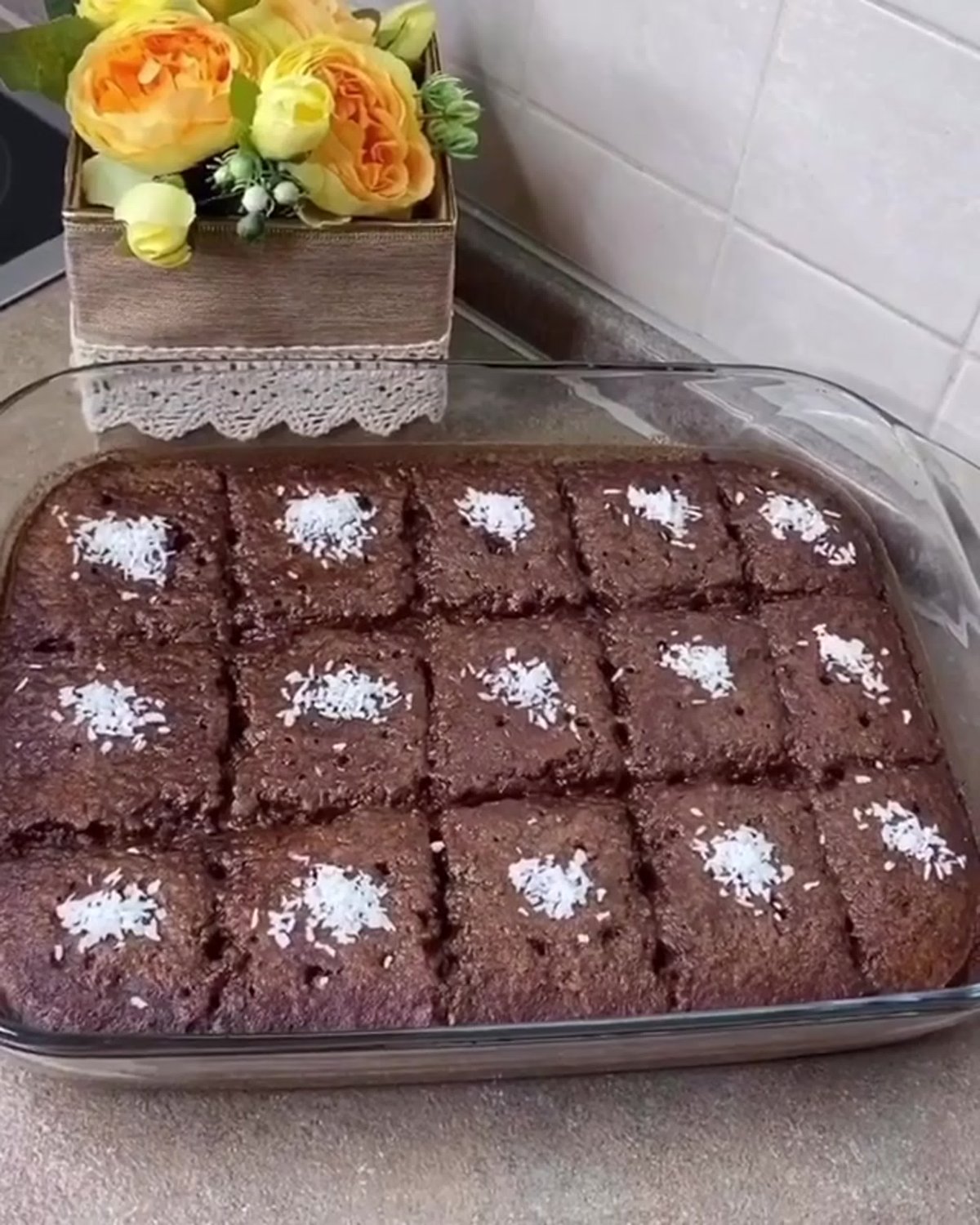 Мокрый шоколадный кекс