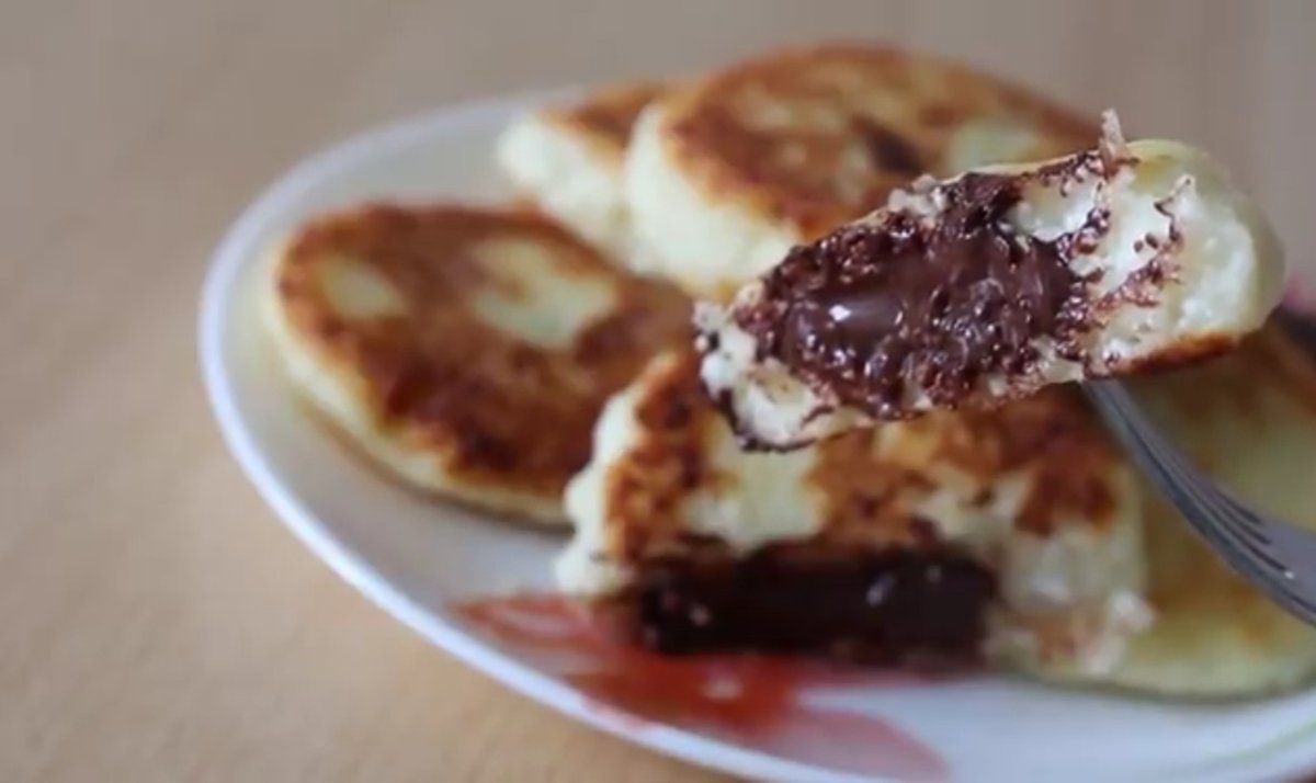 Сырники с шоколадом