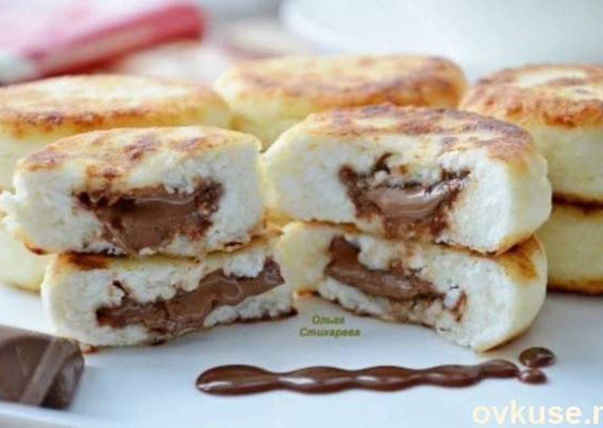 Сырники с шоколадом