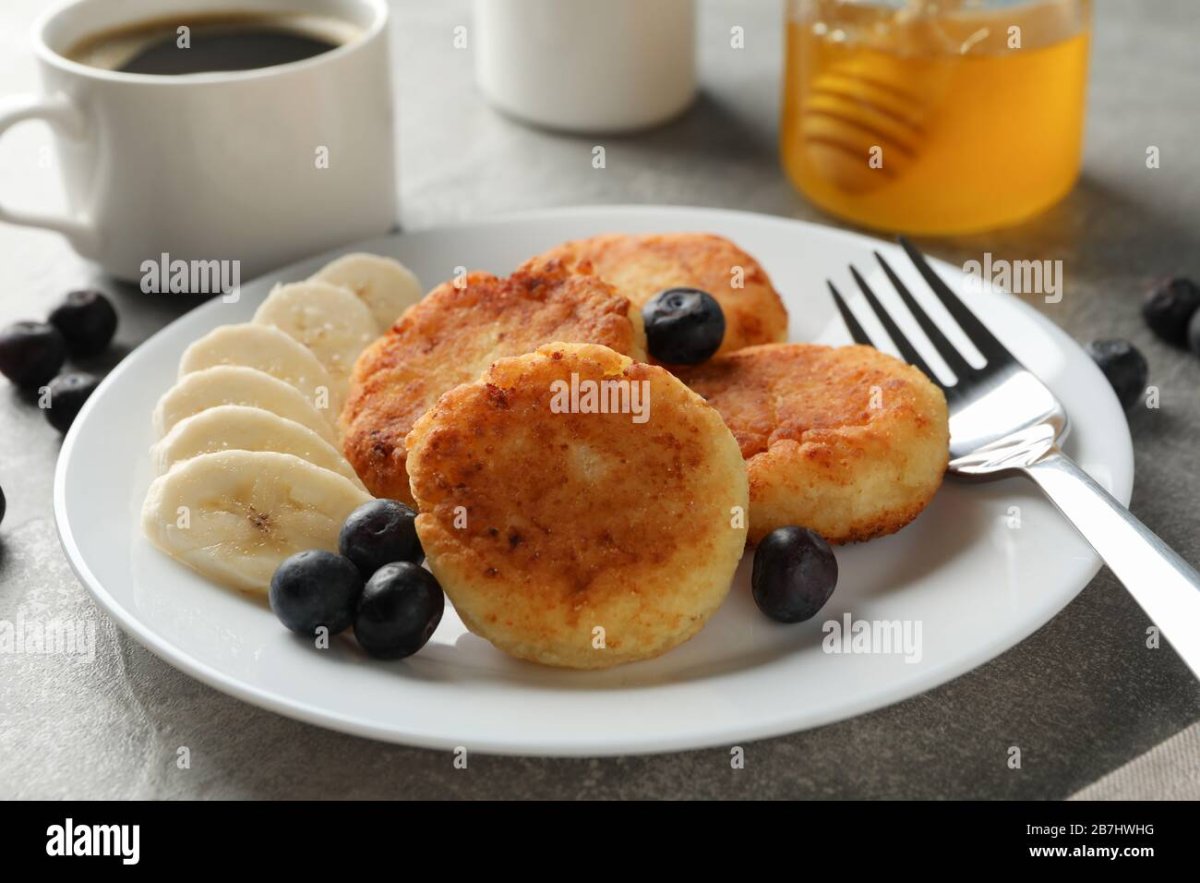 Сырники с бананом
