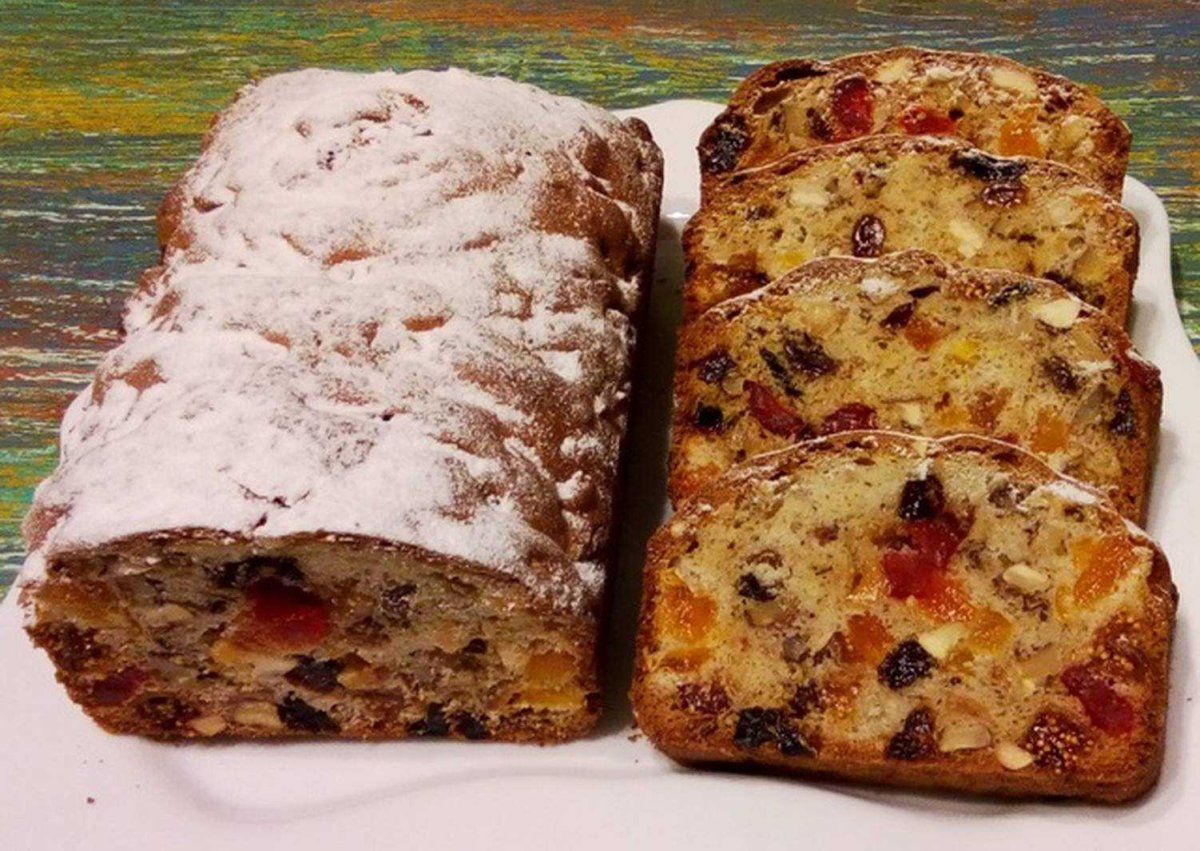 Кекс с сухофруктами и орехами самый вкусный