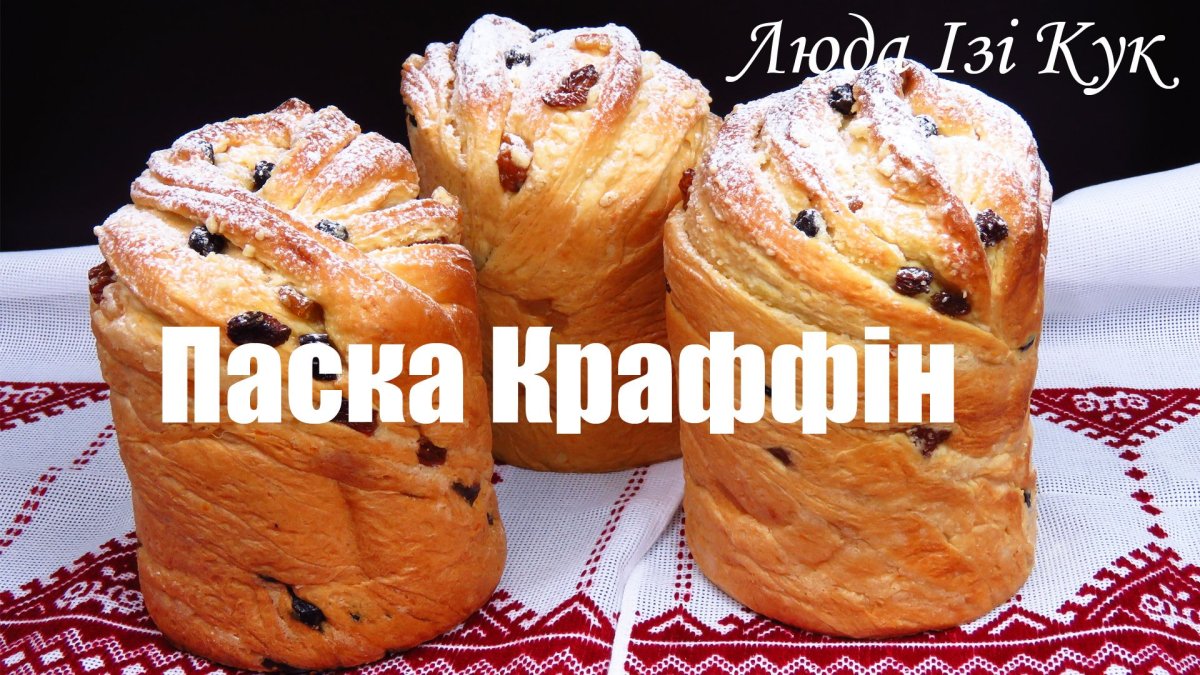 Куличи пасхальные краффины