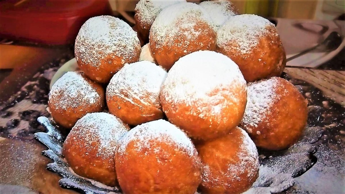Пончики пирожки