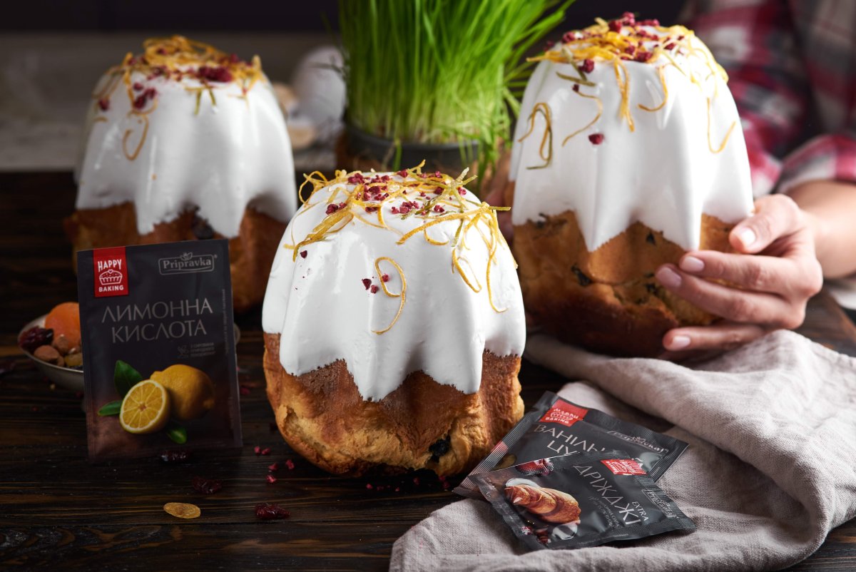Кулич Пасхальный дэкор