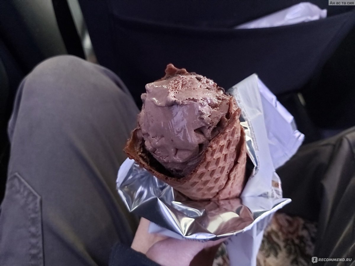 Chocolate Tartufo мороженое
