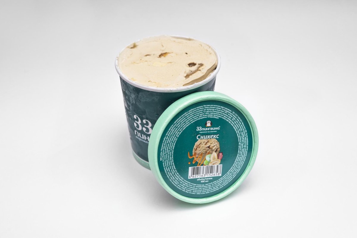 33 Пингвина мороженое 330г