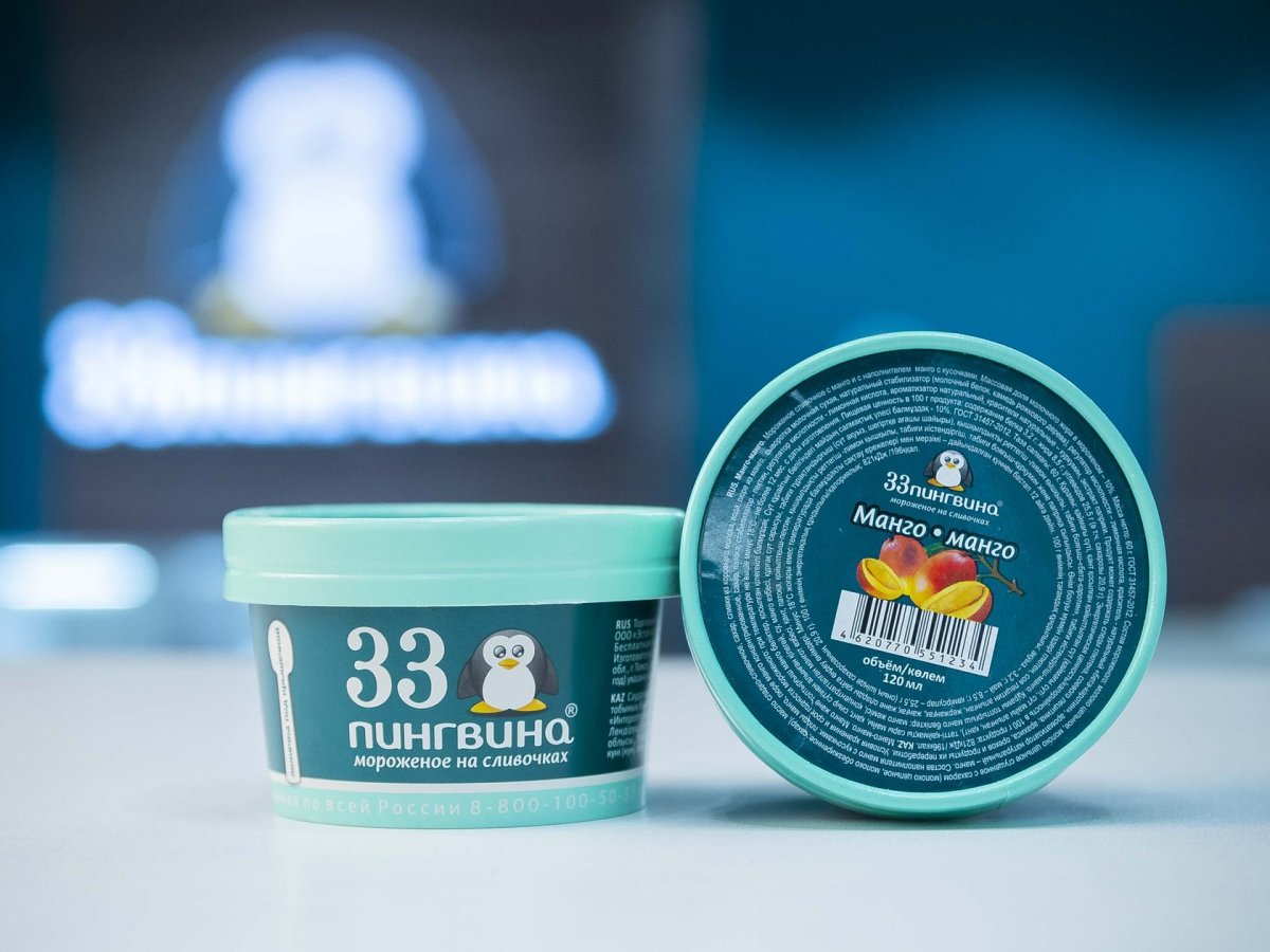 33 Пингвина стаканчик 60гр
