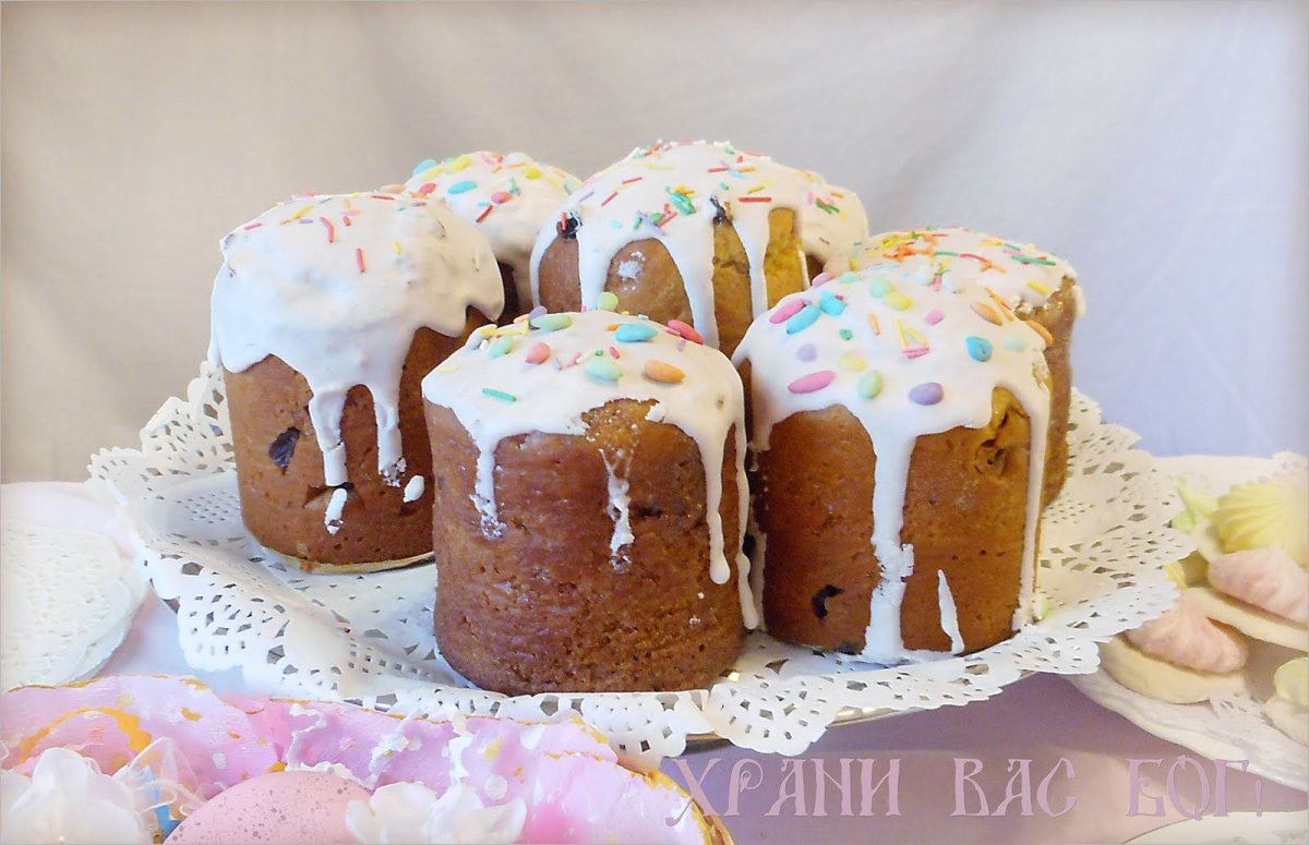 Влажный кулич