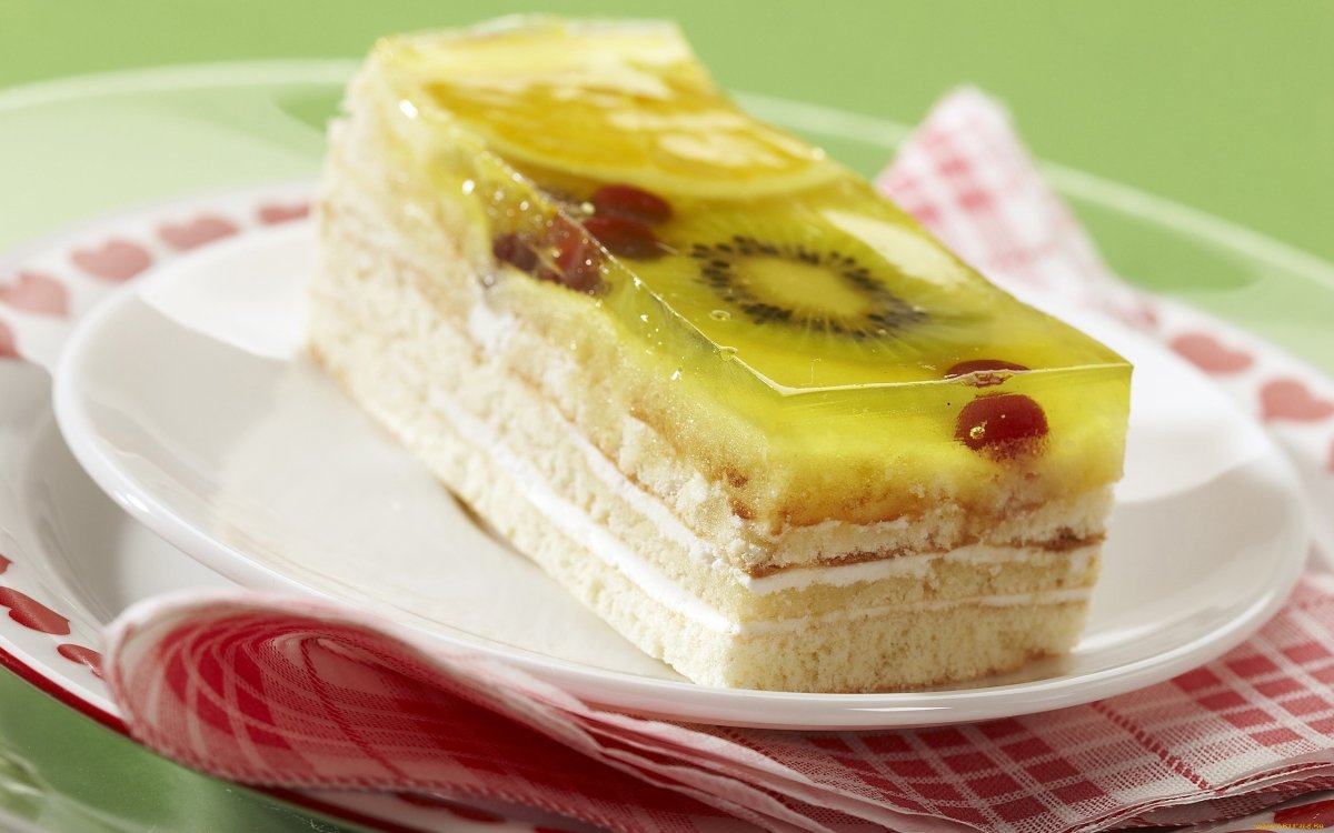 Корзиночка Песочная с киви