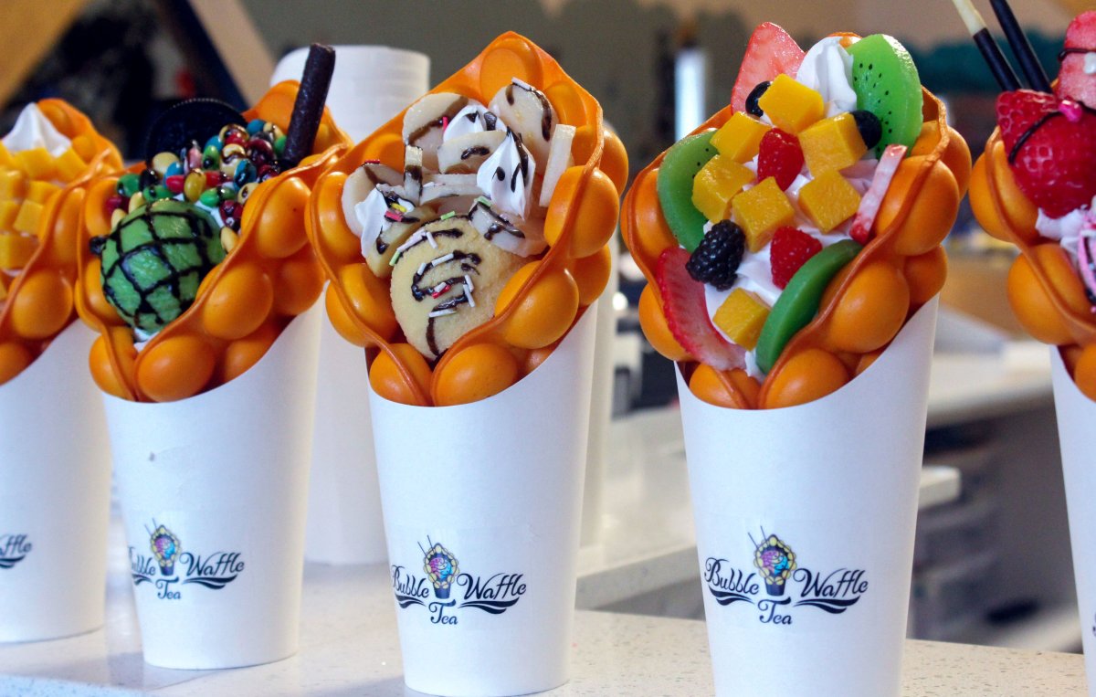 Вафельница Bubble Waffle