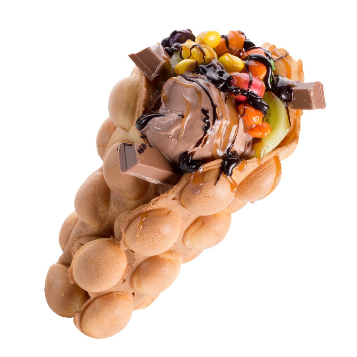 Мороженое Bubble Waffle