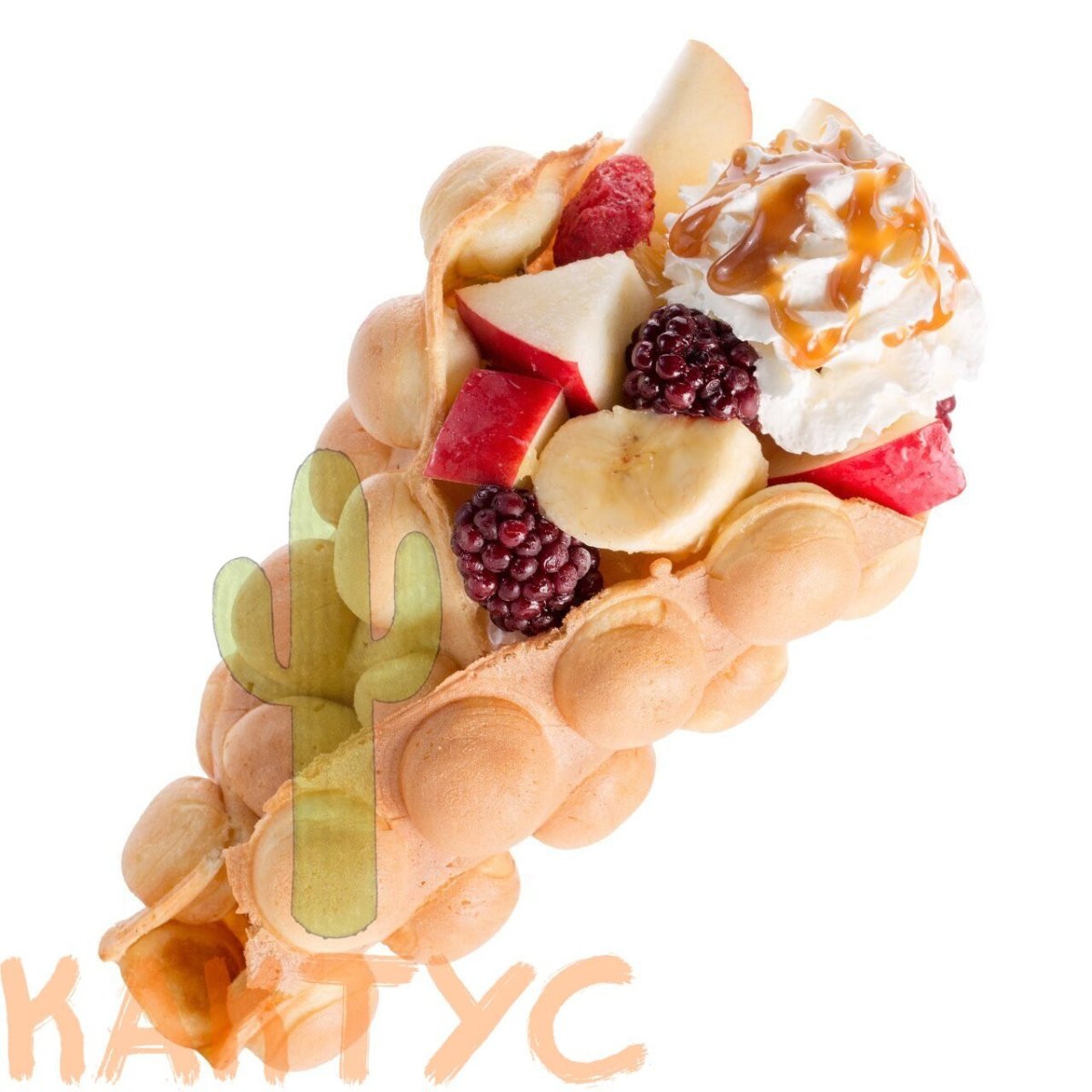 Бельгийские вафли Bubble Waffle