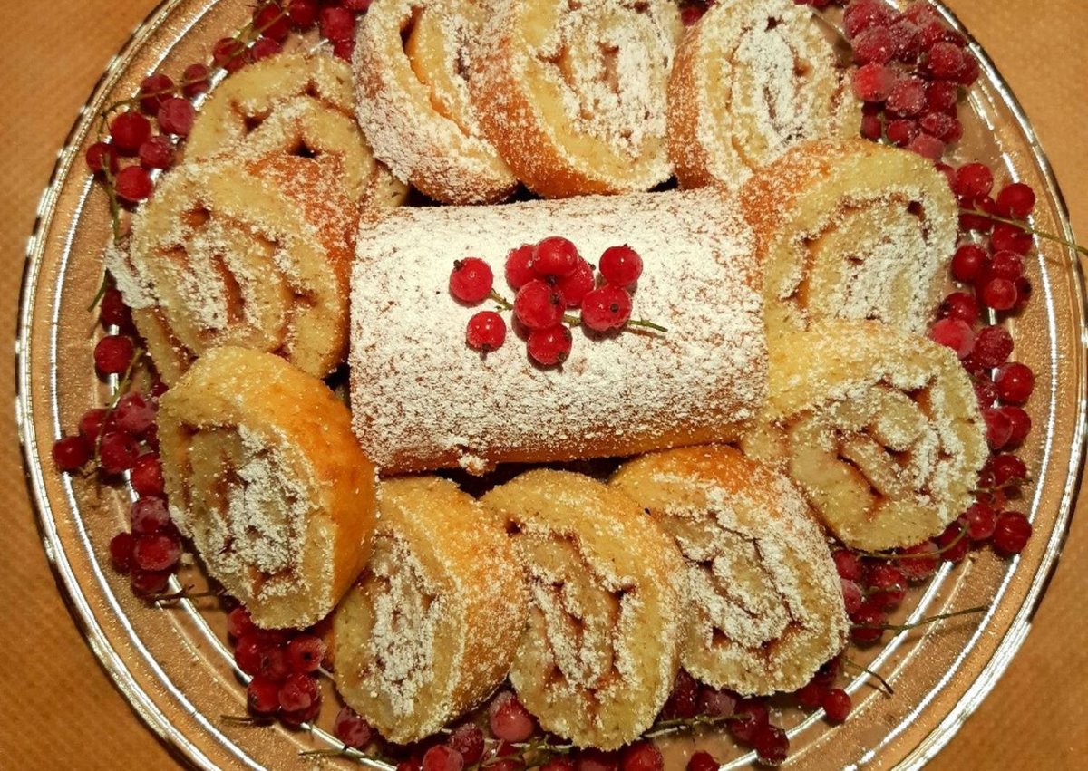 Рогалики с мармеладом